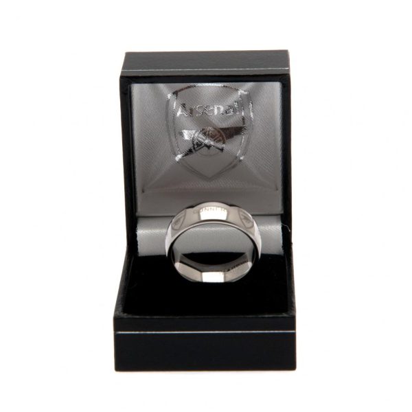 Arsenal FC Super Titanium Ring Small - Image 8