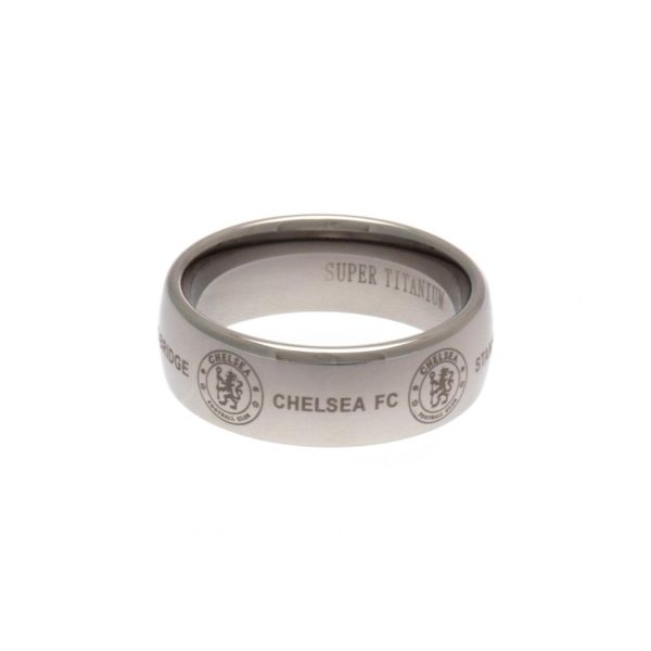 Chelsea FC Super Titanium Ring Small - Image 6