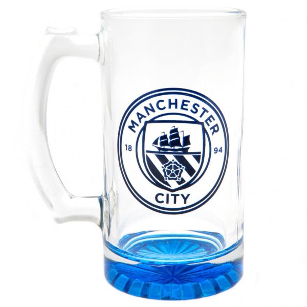Manchester City FC Stein Glass Tankard - Image 4