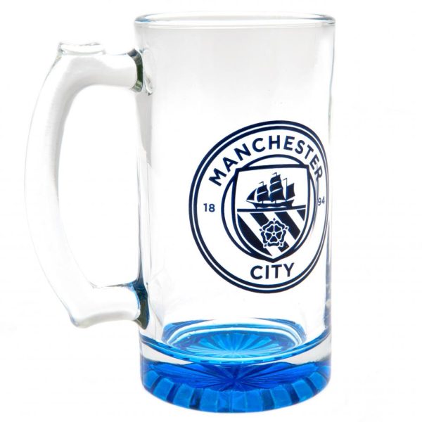 Manchester City FC Stein Glass Tankard - Image 6
