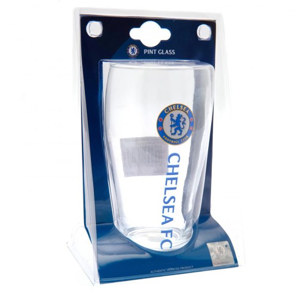 Chelsea FC Tulip Pint Glass - Image 8
