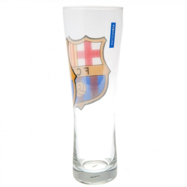 FC Barcelona Colour Crest Tall Beer Glass - Image 6