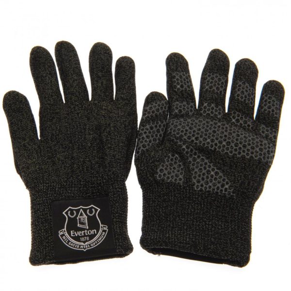 Everton FC Luxury Touchscreen Gloves Youths - Image 8