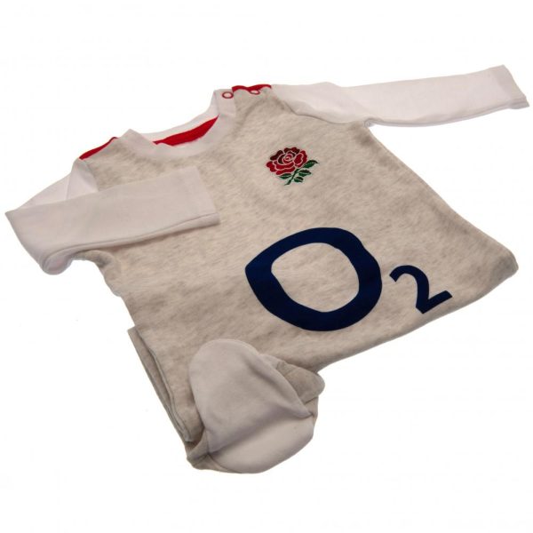 England RFU Sleepsuit 12/18 mths GR - Image 6
