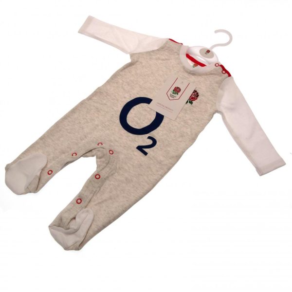 England RFU Sleepsuit 12/18 mths GR - Image 8