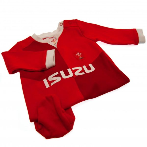 Wales RU Sleepsuit 9/12 mths QT - Image 6