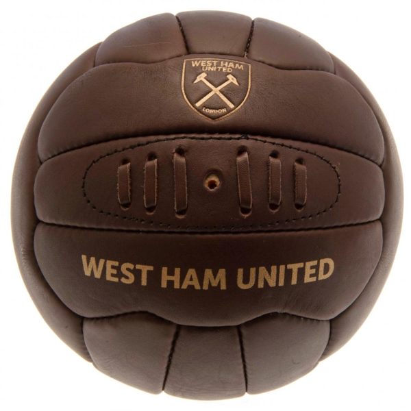 West Ham United FC Retro Heritage Football - Image 4