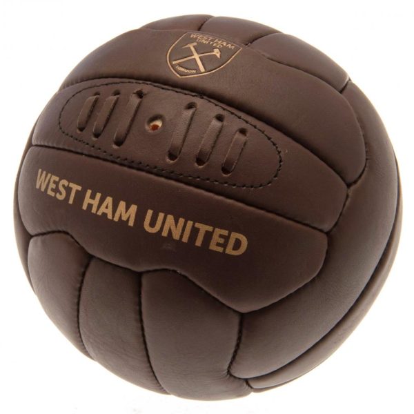 West Ham United FC Retro Heritage Football - Image 6