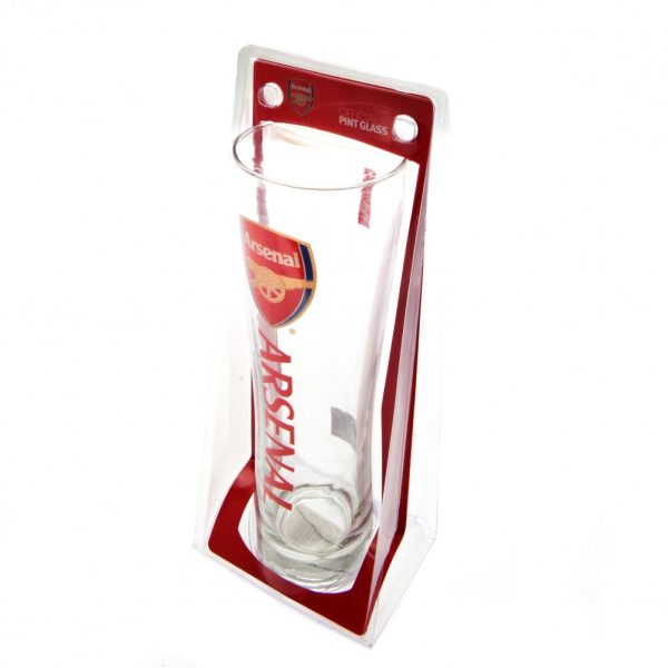 Arsenal FC Tall Beer Glass - Image 6