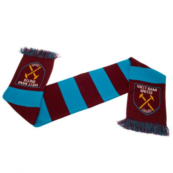 West Ham United FC Narrow Bar Scarf - Image 6