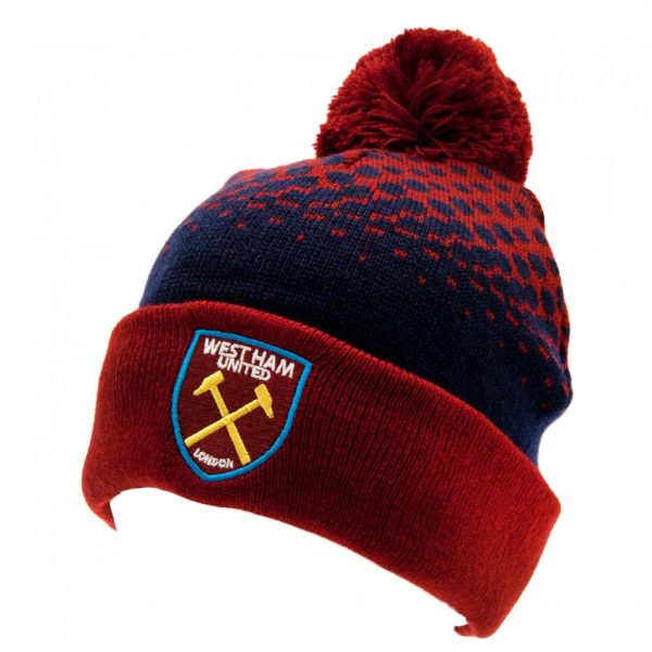West Ham United FC Fade Ski Hat - Image 4