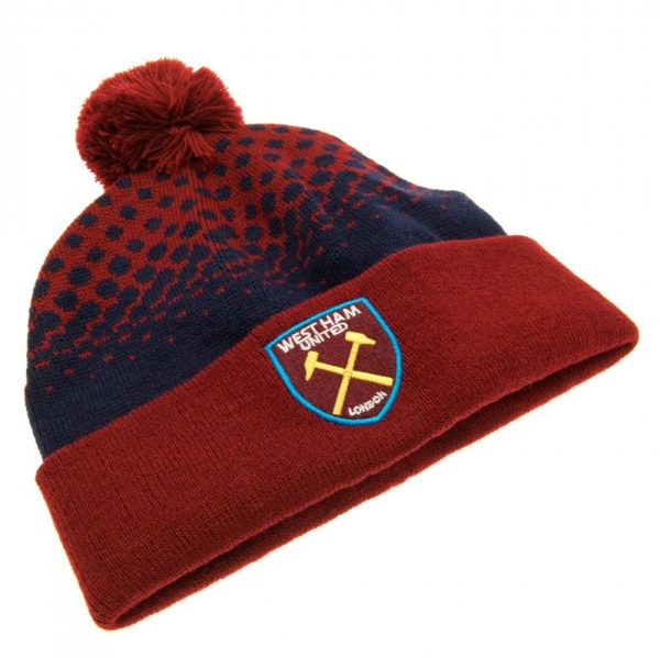 West Ham United FC Fade Ski Hat - Image 6