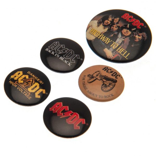 AC/DC Button Badge Set - Image 6
