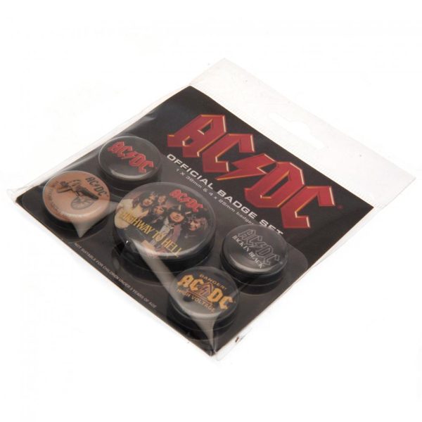 AC/DC Button Badge Set - Image 8