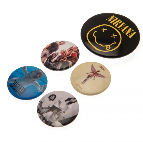 Nirvana Button Badge Set - Image 6