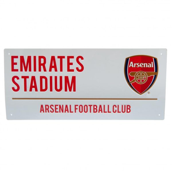 Arsenal FC White Street Sign - Image 6