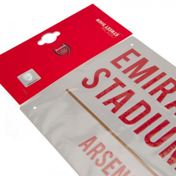 Arsenal FC White Street Sign - Image 8