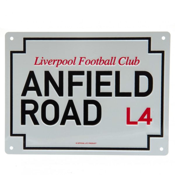 Liverpool FC Anfield Road Sign - Image 4