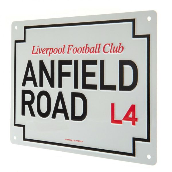 Liverpool FC Anfield Road Sign - Image 8