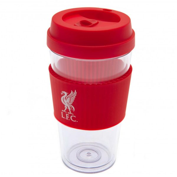 Liverpool FC Liverbird Silicone Grip Travel Mug - Image 6