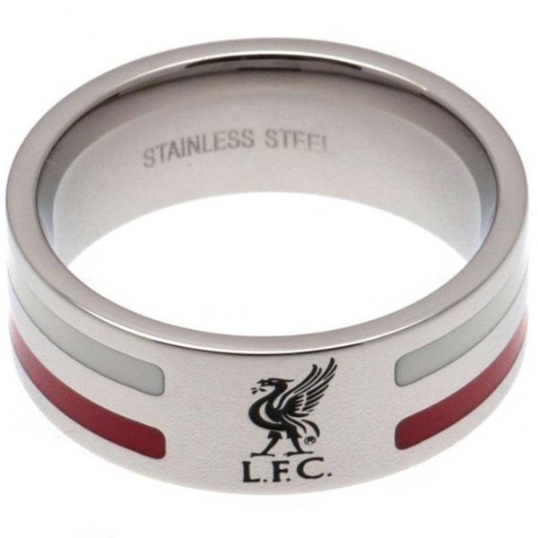 Liverpool FC Colour Stripe Ring Medium - Image 4