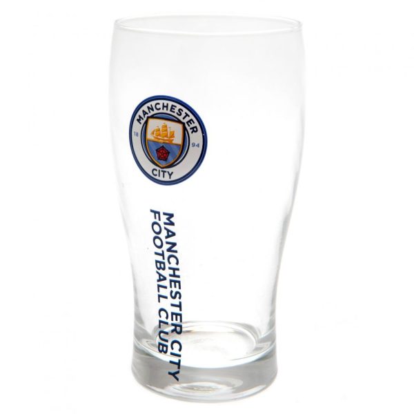 Manchester City FC Tulip Pint Glass - Image 8