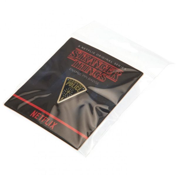 Stranger Things Hawkins Police Pin Badge - Image 6