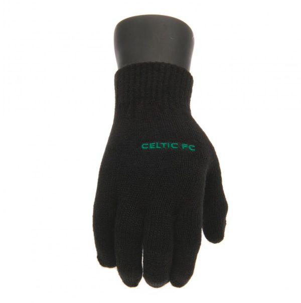 Celtic FC Knitted Gloves Junior - Image 6