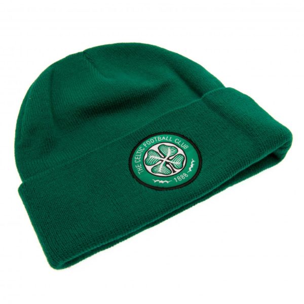 Celtic FC Green Cuff Beanie - Image 6