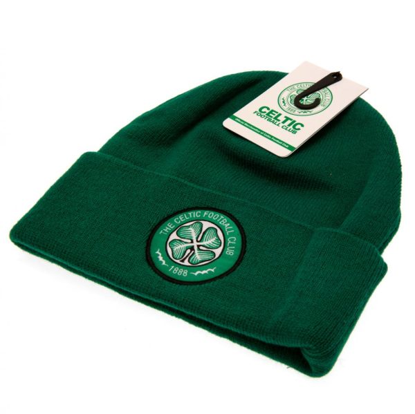 Celtic FC Green Cuff Beanie - Image 8