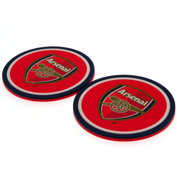 Arsenal FC 2pk Coaster Set - Image 6