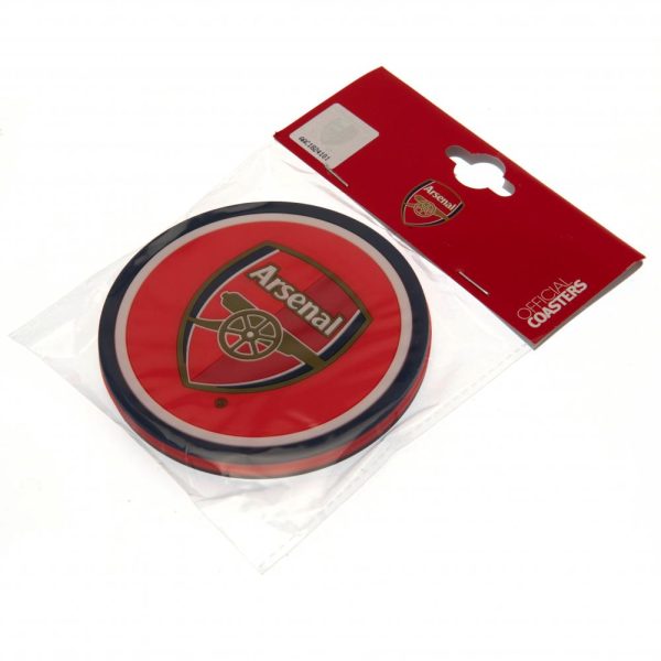 Arsenal FC 2pk Coaster Set - Image 8