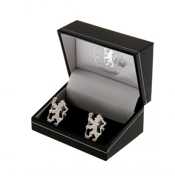 Chelsea FC Sterling Silver Lion Cufflinks - Image 6