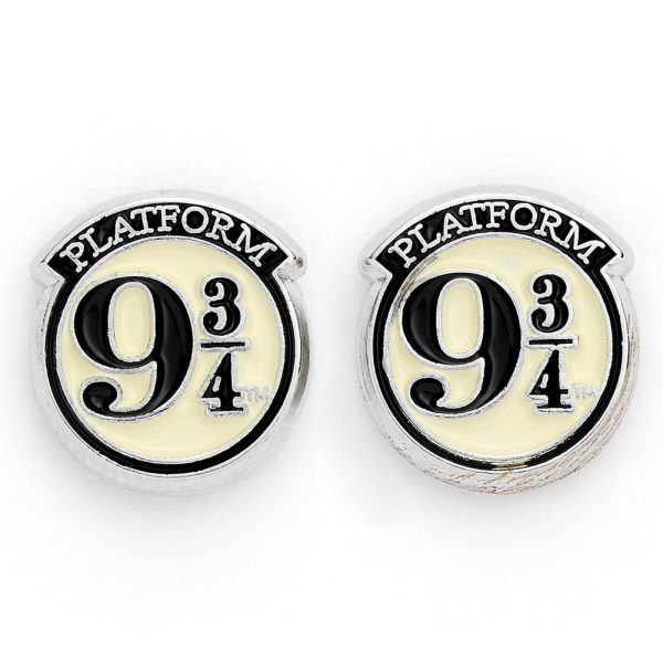 Harry Potter Silver Plated 9 & 3 Quarters Stud Earrings - Image 4