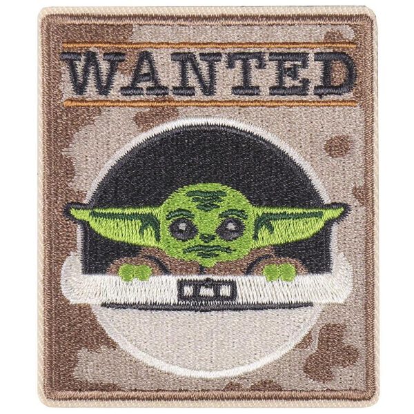 Star Wars: The Mandalorian Iron-On Patch Wanted - Image 4