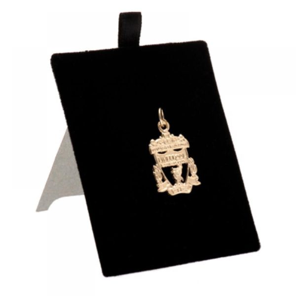Liverpool FC 9ct Gold Pendant Crest Medium - Image 6