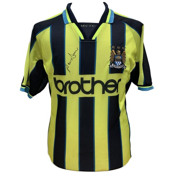 Manchester City FC Dickov Signed Shirt - Image 4