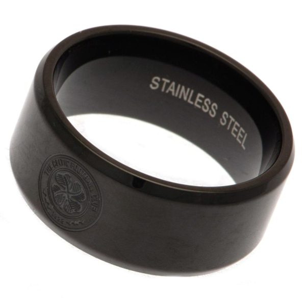 Celtic FC Black IP Ring Medium - Image 6
