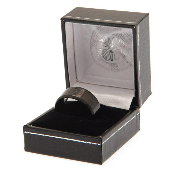 Celtic FC Black IP Ring Medium - Image 8