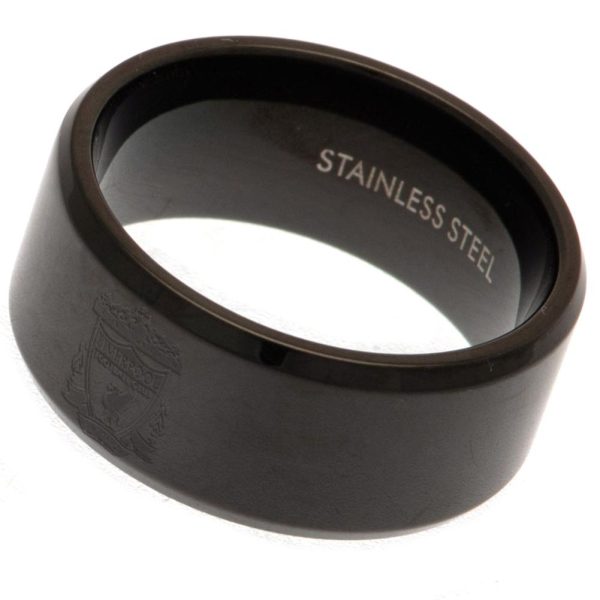 Liverpool FC Black IP Ring Small - Image 6