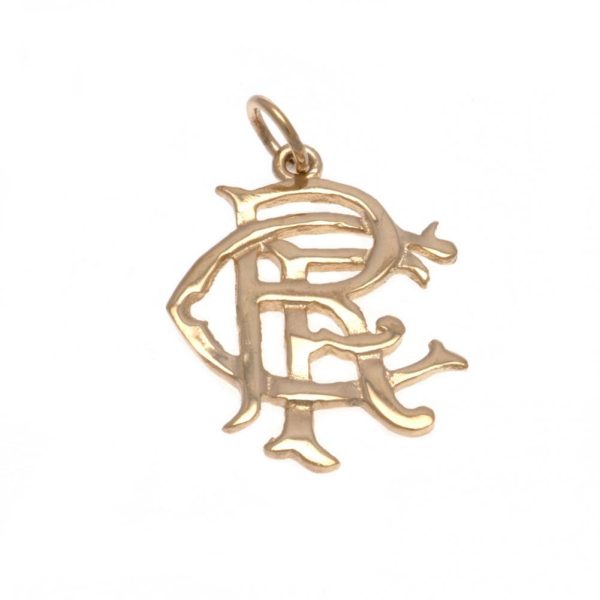 Rangers FC 9ct Gold Pendant Large - Image 8