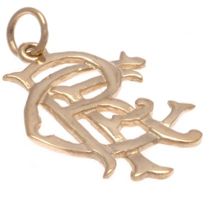 Rangers FC 9ct Gold Pendant Small - Image 4