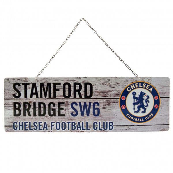 Chelsea FC Rustic Garden Sign - Image 4
