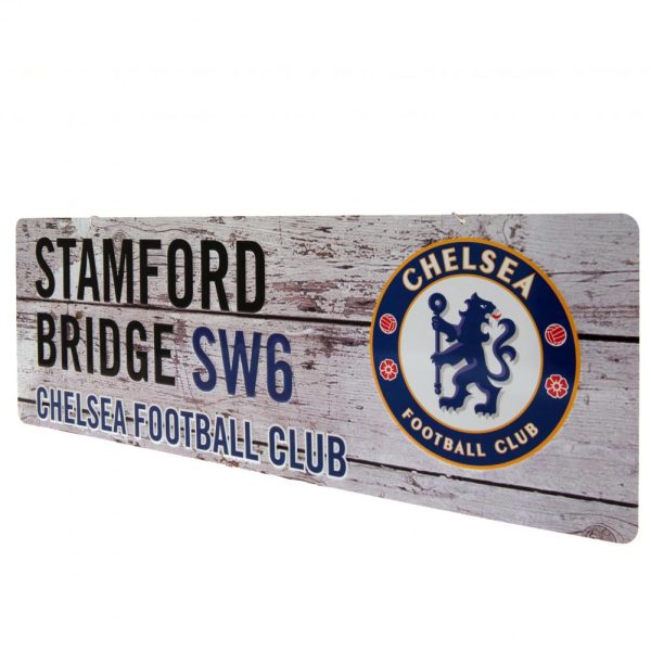 Chelsea FC Rustic Garden Sign - Image 6