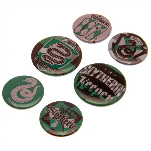Harry Potter Button Badge Set Slytherin - Image 4