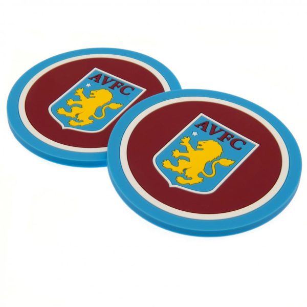 Aston Villa FC 2pk Coaster Set - Image 8