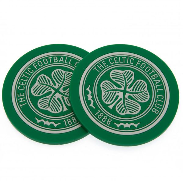 Celtic FC 2pk Coaster Set - Image 4