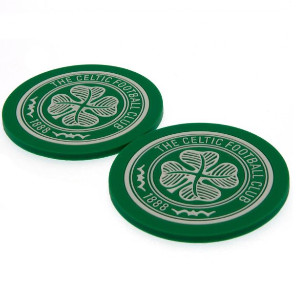 Celtic FC 2pk Coaster Set - Image 6