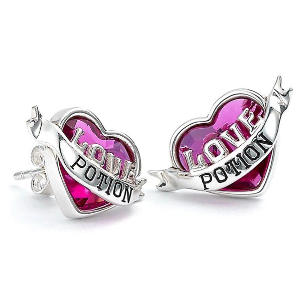 Harry Potter Sterling Silver Crystal Earrings Love Potion - Image 6