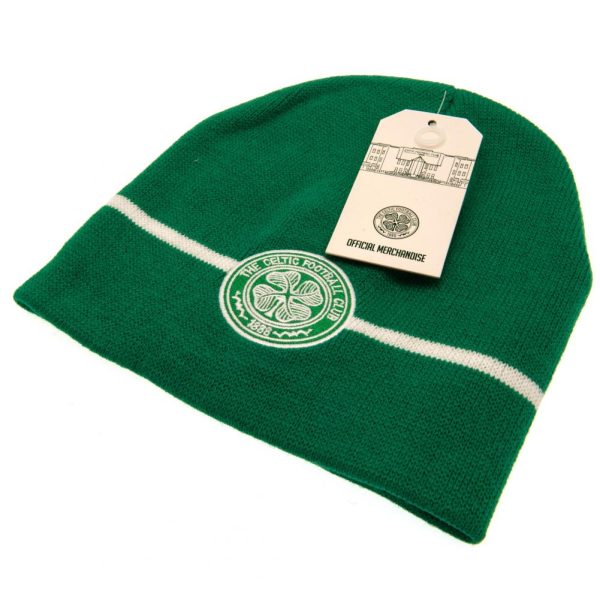 Celtic FC Stripe Beanie - Image 8